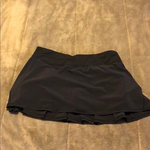 Lululemon pleated exercise skort